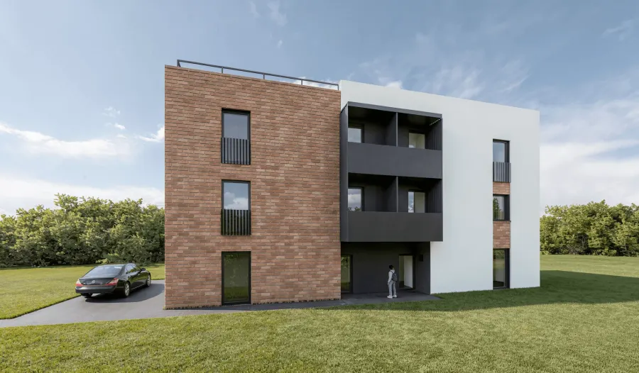 Wizualizacja 3D: Kraków, ul.Uśmiech — zdjęcie 3